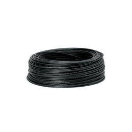 CCA-14N Rollo de 100 metros de cable THW CCA 14 AWG negro, Basic