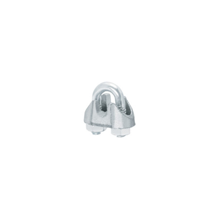 NUDO-1/8G Bolsa c/100 nudos (perros) de hierro p/cable de 1/8', FIERO