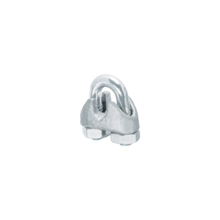 NUDO-3/16G Bolsa c/50 nudos (perros) de hierro p/cable de 3/16', FIERO