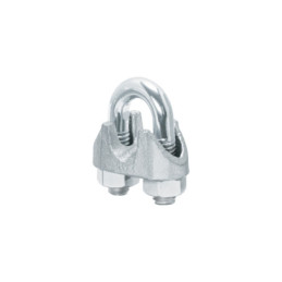 NUDO-5/16G Bolsa c/25 nudos (perros) de hierro p/cable de 5/16', FIERO