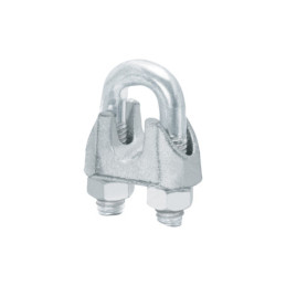 NUDO-3/8G Bolsa c/20 nudos (perros) de hierro p/cable de 3/8', FIERO