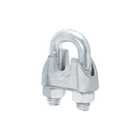 NUDO-3/8G Bolsa c/20 nudos (perros) de hierro p/cable de 3/8', FIERO