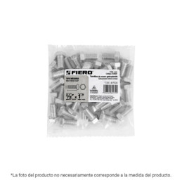 TORM-1/2X7 Bolsa con 8 tornillos 1/2' x 7' tipo máquina, FIERO