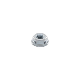 TUEF-1/4 Bolsa con 100 tuercas flange, 1/4', acero galvanizado, FIERO