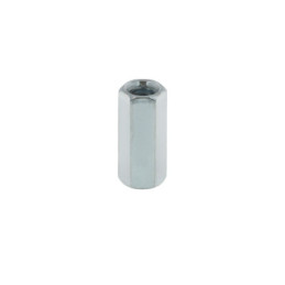 TUEC-3/16 Bolsa con 5 tuercas cople, 3/16' acero galvanizado , FIERO