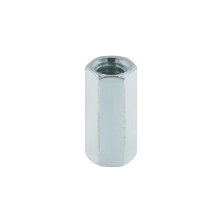 TUEC-1/4 Bolsa con 5 tuercas cople, 1/4' acero galvanizado , FIERO