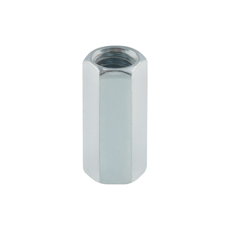 TUEC-3/8 Bolsa con 5 tuercas cople, 3/8' acero galvanizado , FIERO
