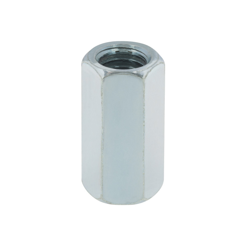 TUEC-7/16 Bolsa con 5 tuercas cople, 7/16' acero galvanizado , FIERO