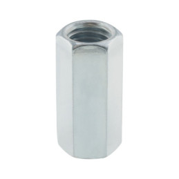 TUEC-3/4 Bolsa con 2 tuercas cople, 3/4' acero galvanizado , FIERO