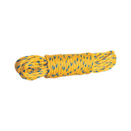 CUE-0615 Madeja de cuerda amarilla de polipropileno 6mm, 15m, FIERO
