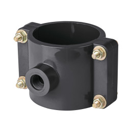 ATD-3 Abrazadera para toma domiciliaria PP 3' x 1/2', FOSET