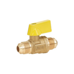 VG-554-F Válvula de control de latón p/gas, 3/8x3/8' Flare, FOSET