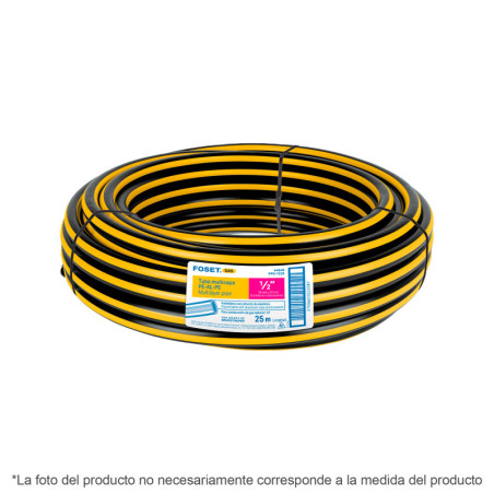 PPG-3825 Metro de manguera para gas, 3/8' PE-AL-PE en rollo de 25m