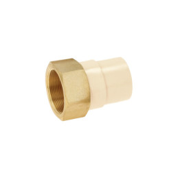 CPVC-645 Adaptador CPVC, 1-1/2', hembra inserto metálico-latón, FOSET