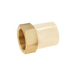 CPVC-646 Adaptador CPVC, 2', hembra inserto metálico-latón, FOSET