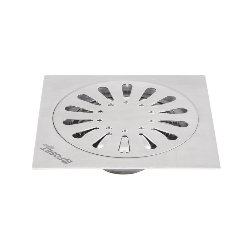 RS-607 Resumidero cuadrado 6' x 6', acero inoxidable, gota, AQUA RS-607 Resumidero cuadrado 6' x 6', acero inoxidable, gota, AQUA