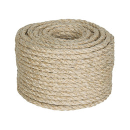 PIO-830S Piola de Sisal de 8 mm x 30 m natural, FIERO