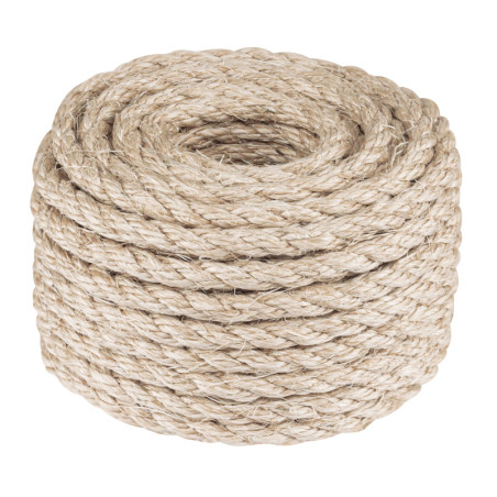 PIO-1015S Piola de Sisal de 10 mm x 15 m natural, FIERO