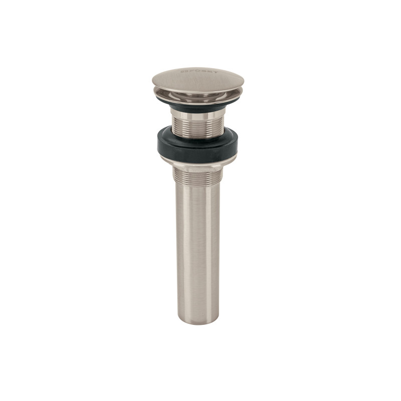 CE-226SN Contra p/lavabo, 1-1/4', sin rebosadero, hongo, latón, satín CE-226SN Contra p/lavabo, 1-1/4', sin rebosadero, hongo, latón, satín