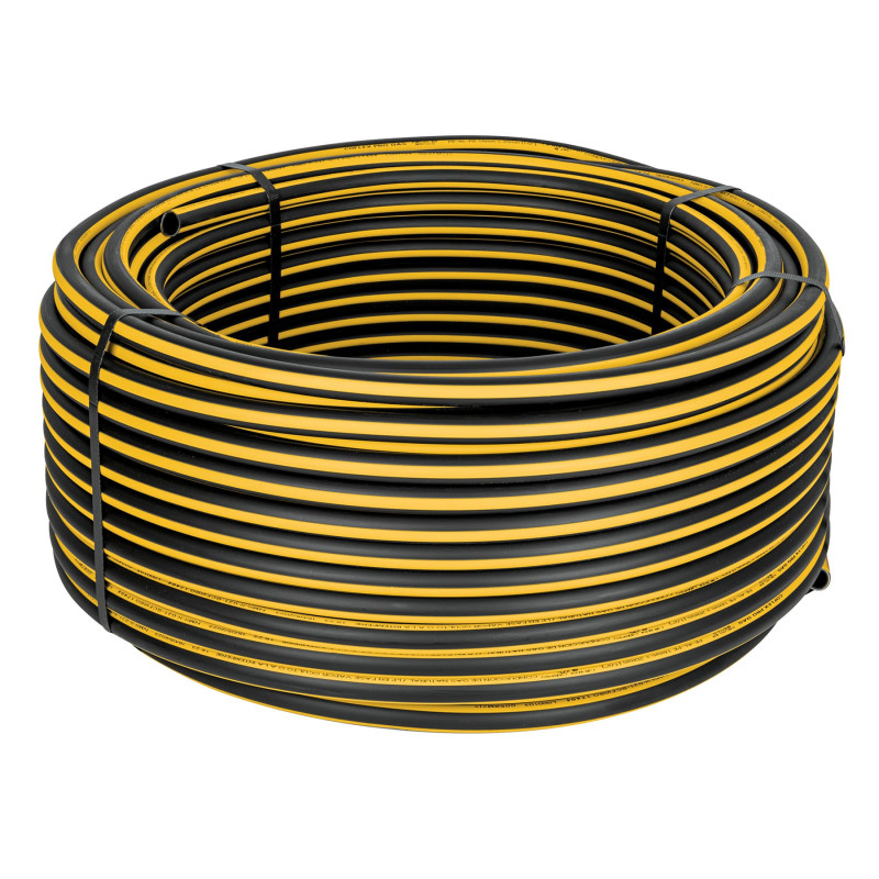 PPG-12100 Metro de manguera para gas, 1/2' PE-AL-PE en rollo de 100m
