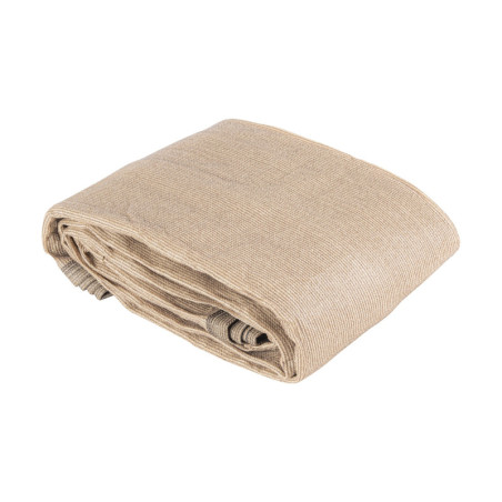 TORA-33B Toldo sombra raschel 80%, 3 m x 3 m, beige, FIERO