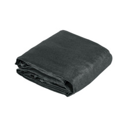 TORA-64N Toldo sombra raschel 90%, 6 m x 4 m, negro, FIERO