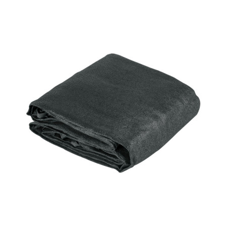 TORA-64N Toldo sombra raschel 90%, 6 m x 4 m, negro, FIERO