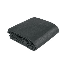 TORA-33N Toldo sombra raschel 90%, 3 m x 3 m, negro, FIERO
