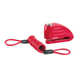 CB-70A Candado para disco de motocicleta, perno de 7 mm, c/alarma