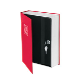CAJL-26 Caja de Seguridad tipo libro, 26 cm, HERMEX