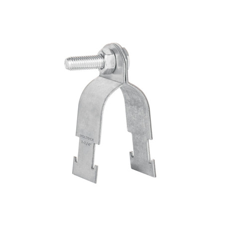 PU-114A Abrazadera para perfil monocanal de 1 1/4', VOLTECK