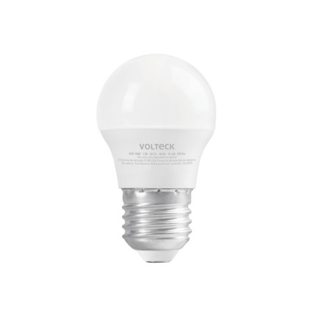 LED-30GF Lámpara LED G45 3 W (equiv. 25 W) luz de día blíster Volteck