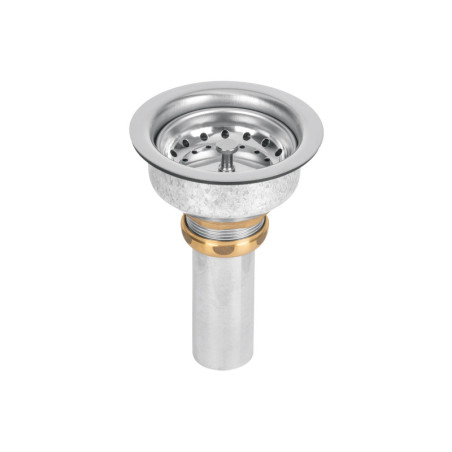 CO-827 Contracanasta 3-1/2' inox, instalafácil, tubo inox, FOSET