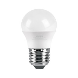 LED-30GCC Lámpara LED G45 3 W (equiv. 25 W), luz cálida, caja, Volteck