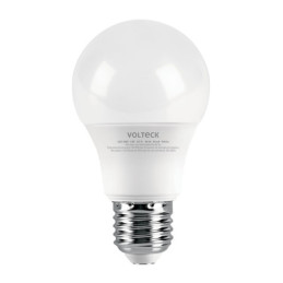 LED-40FC Lámpara LED tipo bulbo A19 6 W luz de día, caja, Volteck
