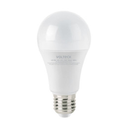 LED-75CC Lámpara LED A19 12 W (equiv. 75 W), luz cálida, caja Volteck