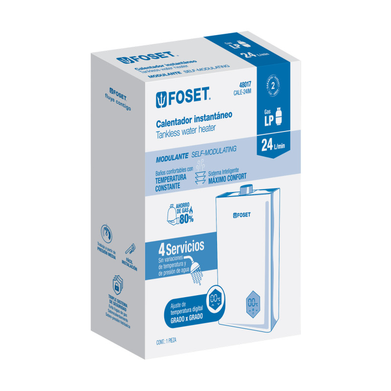 CJ-CALE-24IM Caja de empaque de repuesto para CALE-24IM, FOSET CJ-CALE-24IM Caja de empaque de repuesto para CALE-24IM, FOSET