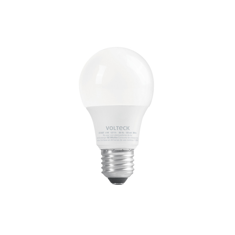 LED-603T Lámpara LED tipo bulbo con 3 tonos de luz, blíster, Volteck LED-603T Lámpara LED tipo bulbo con 3 tonos de luz, blíster, Volteck