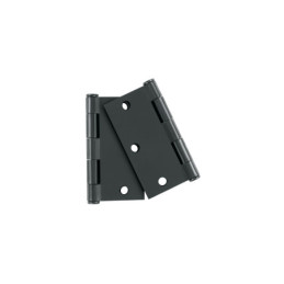 BC-356PB Bolsa c/2 bisagras cuadradas 3-1/2', plana, negro, HERMEX