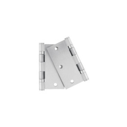 BC-354PB Bolsa c/2 bisagras cuadradas 3-1/2', plana,acero inox,HERMEX
