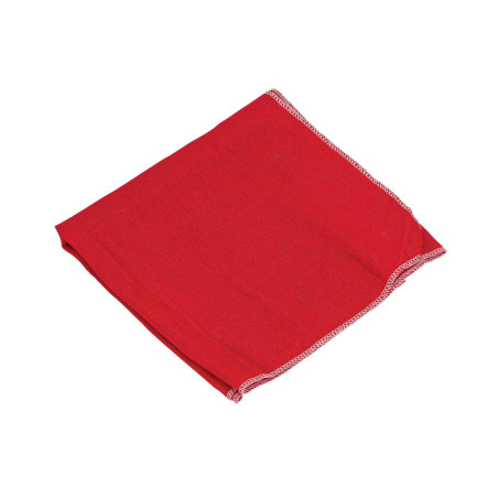 FRA-1R  Franela roja de algodón de 1 m, KLINTEK