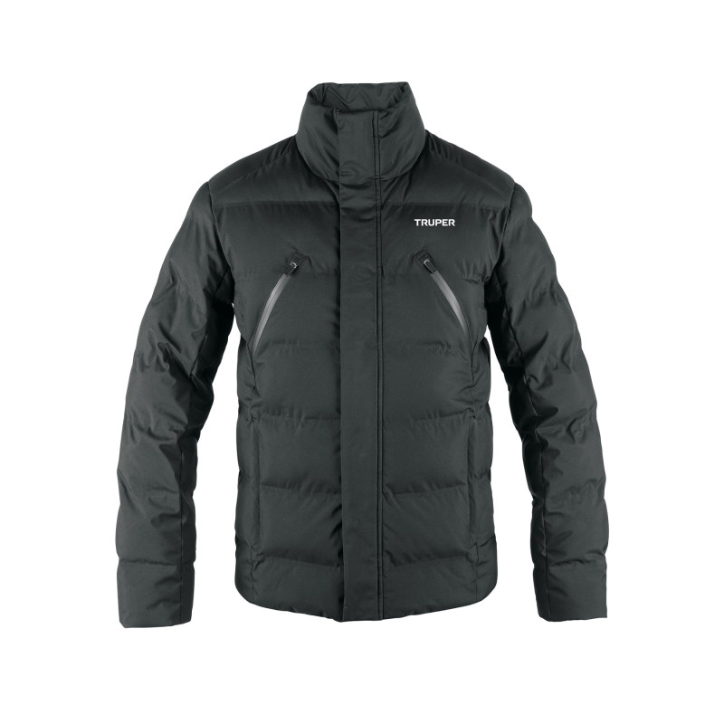 CHAM-NC-M Chamarra acolchada térmica para hombre, negra, M, TRUPER CHAM-NC-M Chamarra acolchada térmica para hombre, negra, M, TRUPER