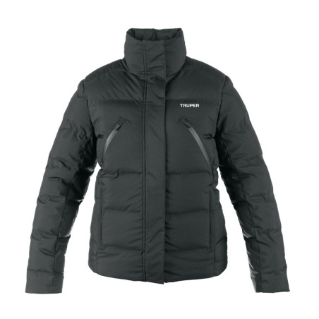 CHAM-ND-G Chamarra acolchada térmica para mujer, negra, G, TRUPER