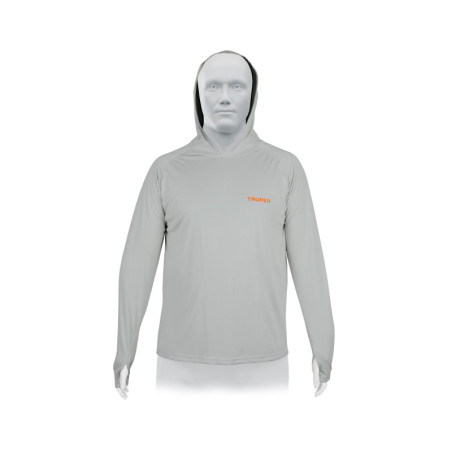 PPS-M Playera protección solar,m. larga, c/gorro,hombre,M, TRUPER