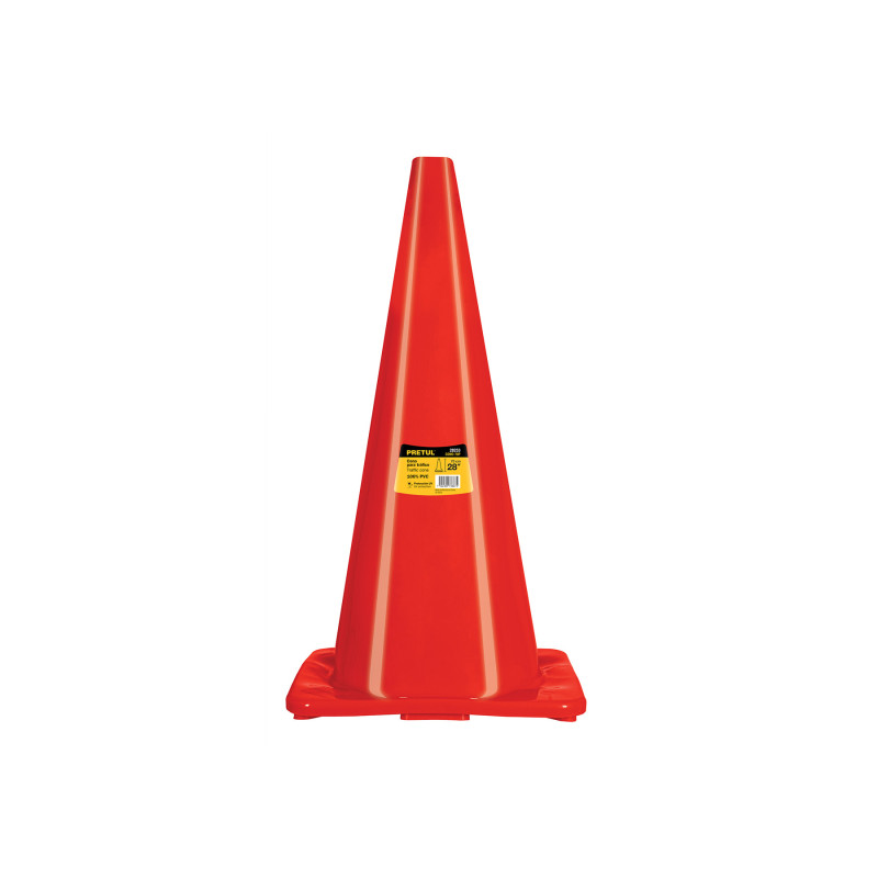 CONO-70P Cono de precaución de 70 cm de PVC, Pretul CONO-70P Cono de precaución de 70 cm de PVC, Pretul