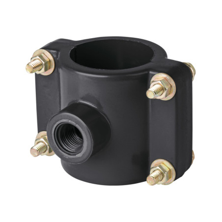 ATD-2 Abrazadera para toma domiciliaria PP 2' x 1/2', FOSET