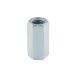 TUEC-5/16 Bolsa con 5 tuercas cople, 5/16' acero galvanizado , FIERO