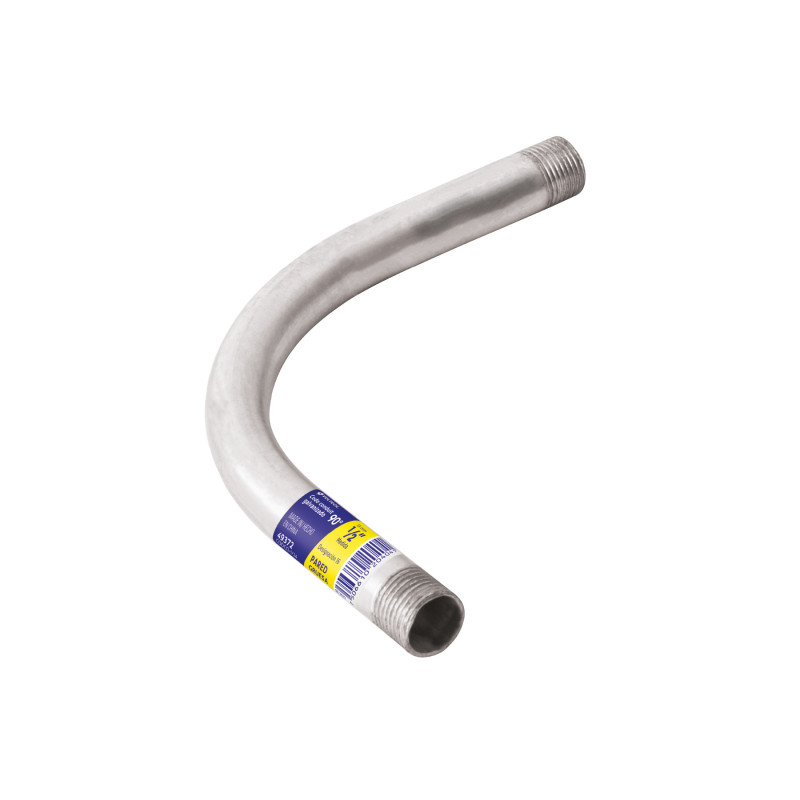 CODCO-1/2A Codo Conduit 90° 1/2' pared gruesa (1.8 mm), et. amarilla