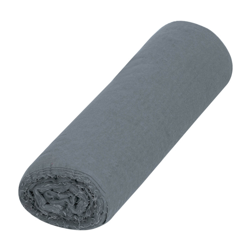 FRA-25G Rollo de 25 m de franela gris de algodón, KLINTEK FRA-25G Rollo de 25 m de franela gris de algodón, KLINTEK