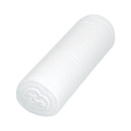 FRA-25B  Rollo de 25 m de franela blanca de algodón, KLINTEK